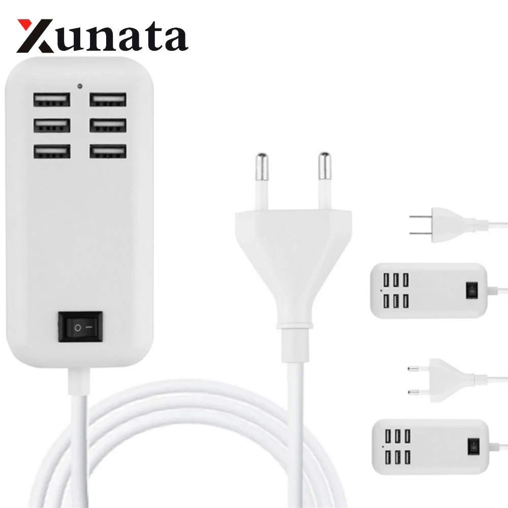 Быстрое зарядное устройство USB для мобильного телефона Android Iphone адаптер планшета