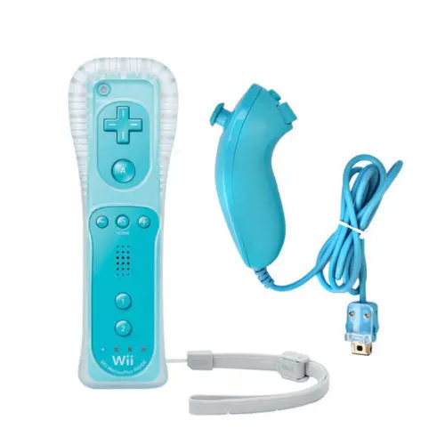 Nintendo wii ручка Встроенный усилитель wii Nunchukus ручка wii горизонтальная соматосенсорная ручка производитель в штучной упаковке