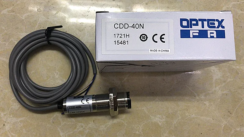"OPX OPTEX" переключатель датчика, фотоэлектрический выключатель CDD-40N, NPN