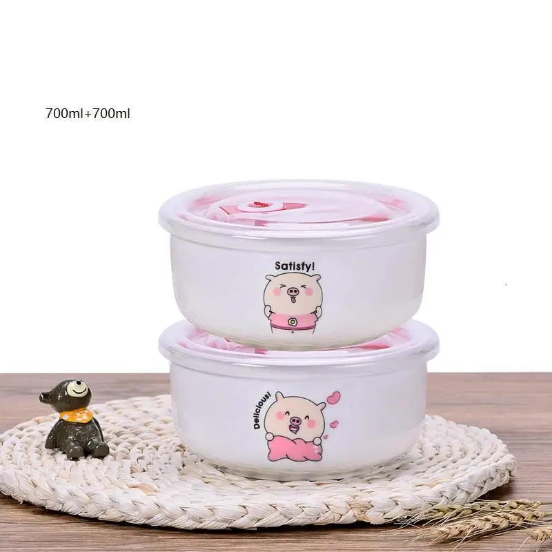 Version U Dondurma Kasesi Saladier Ramen Набор тарелка контейнер для еды Tigela лапша посуда для супа Кухня Обеденный бар керамическая чаша - Цвет: Version U