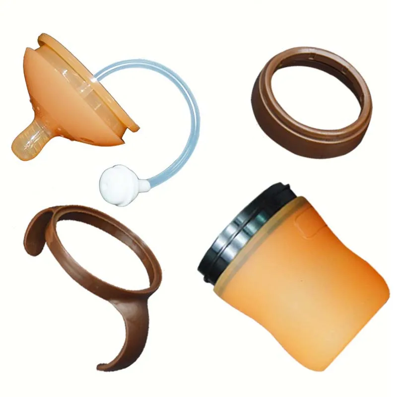 Baby Silicone Bottle Anti Colic Air Vent Wide Neck Natural Nursing Feeding Bottle For Newborn Infant 0-18 Month BPA Free 250ml