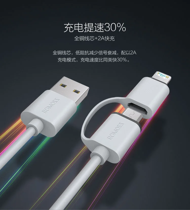 Cafele USB кабель два в одном 2A Быстрая зарядка Usb строка данных для iphone Xs Max Xiaomi Mi9 huawei samsung Red rice Note оборудование