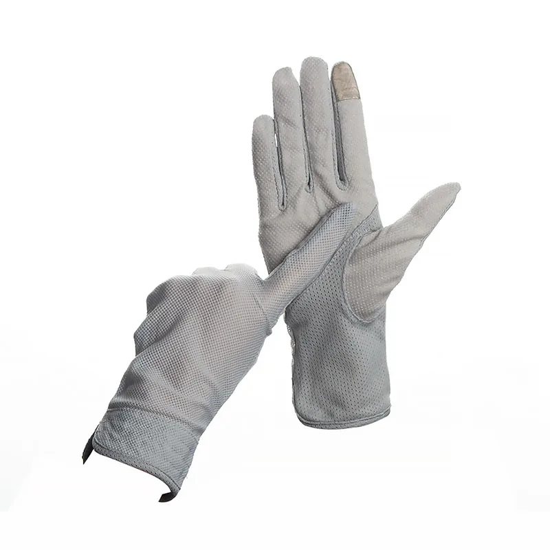 

New Women Driving Gloves Autumn Summer Sunscreen Thin Breathable Decent Nonslip Gloves New Style Touch Screen Mittens Wholesale