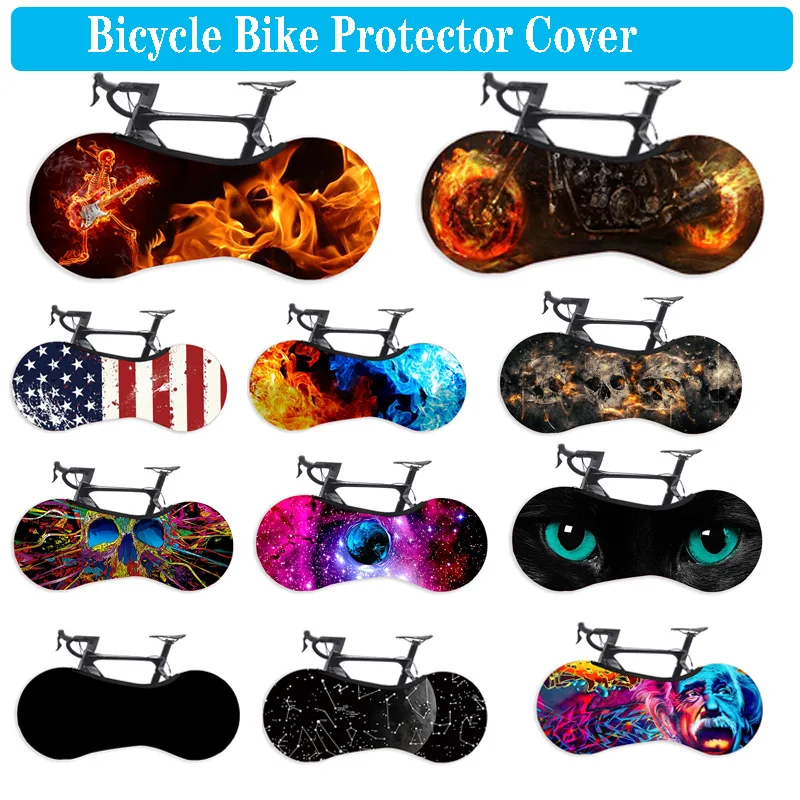 Bike Bicycle Protector Cover MTB Road Semi-Covering Anti-dust Wheels Frame Covers Scratch-proof Storage Bike Cycling Accessories afbeelding