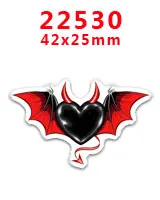 22530 30 шт hollaween характер плоское украшение из смолы PR 22462 - Цвет: 22530