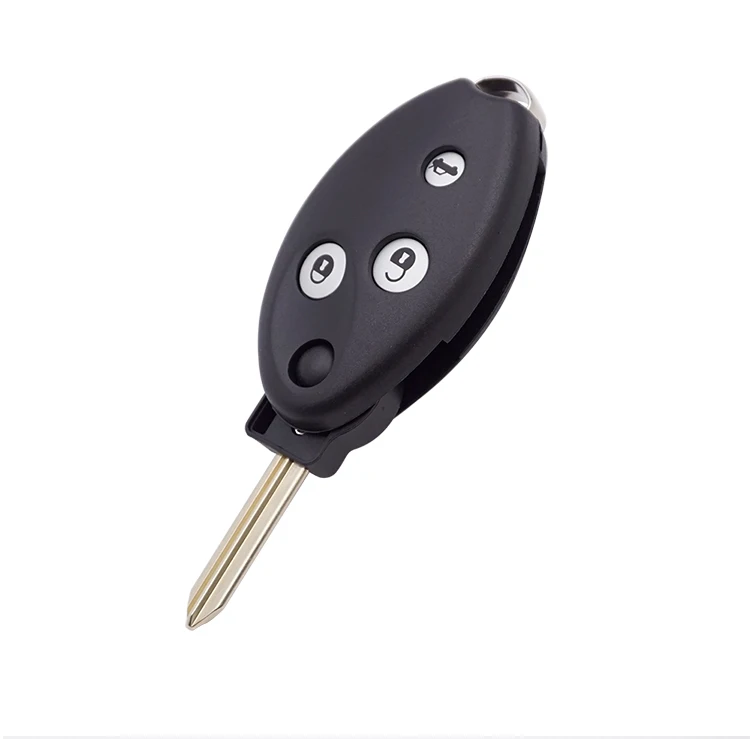 Чехол Cocolockey для ключей, брелок для Citroen C3 C4 C5 Saxo Xsara Picasso Berlingo, 3 кнопки, откидной складной пульт дистанционного управления, запасной ключ для автомобиля