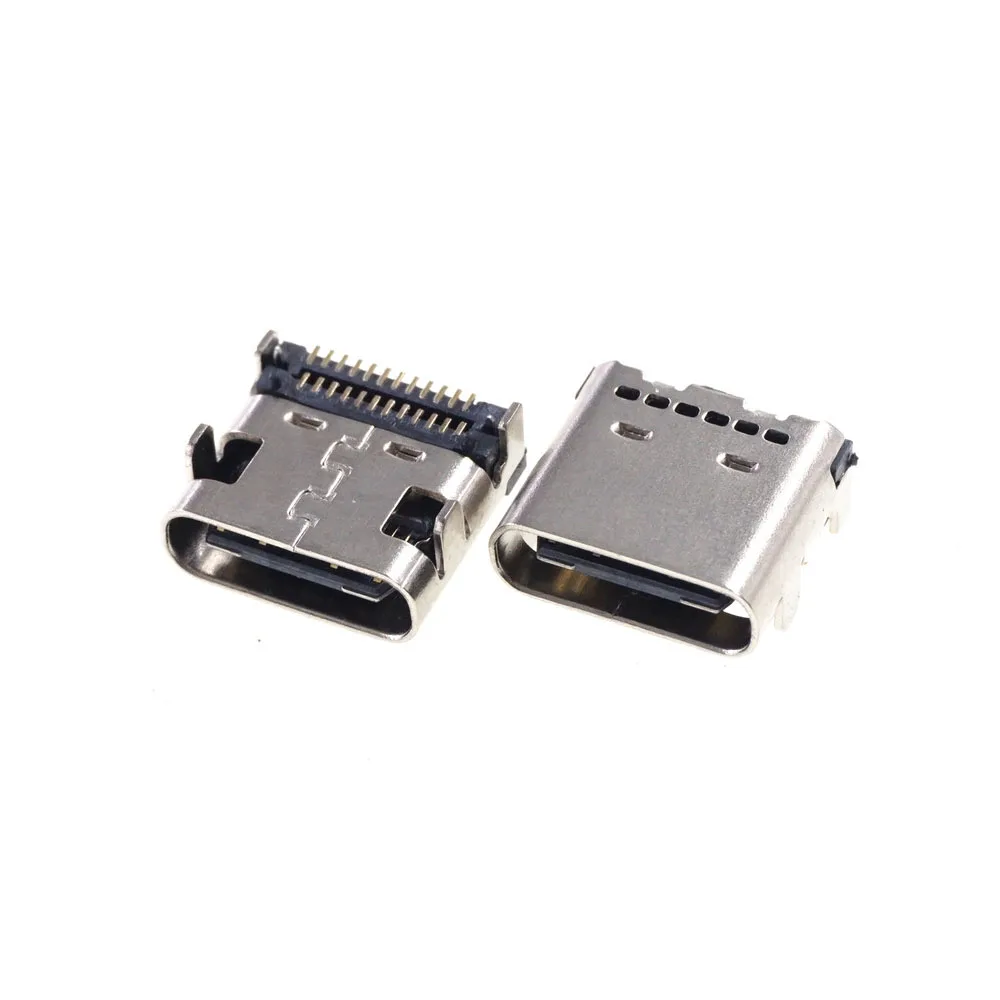 Pack of 3 PCB USB Plug Connector Type A Surface Mount 