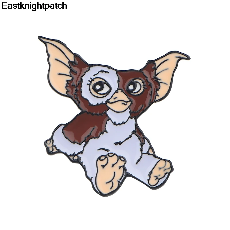 2 Gremlins пара мультфильм цинковый сплав галстук булавки значки para рубашка сумка Одежда Кепка рюкзак броши для обуви для мужчин или wemen E0987 - Цвет: 2