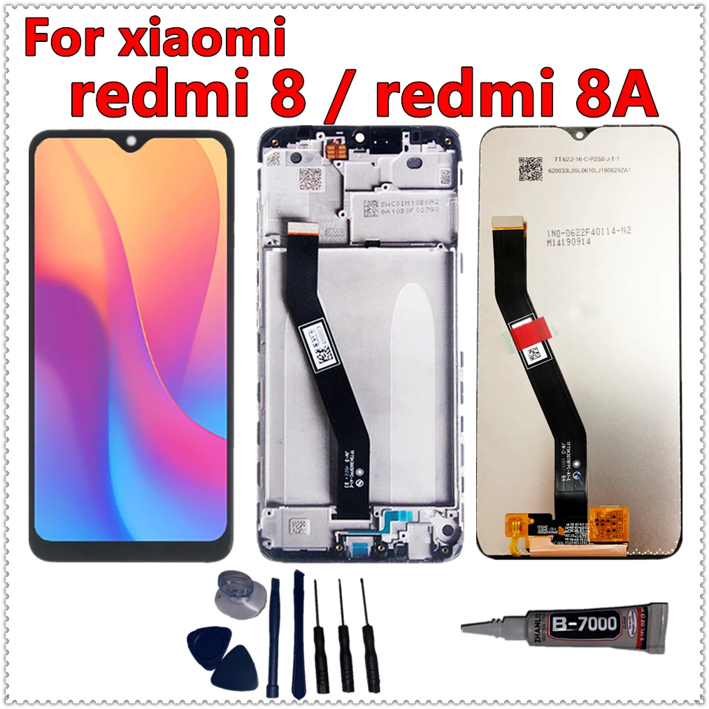 Оригинальный ЖК дисплей для xiaomi redmi 8 сенсорный экран с рамкой 8A дисплей|Экраны