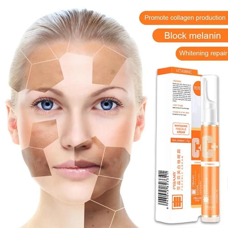 15ml Instant Blemish Removal Gel Vitamin C Whitening Anti Freckle Cream Pen Effective Remove the Freckle Pigmented Melanin Spots 15ml Instant Blemish Removal Gel Vitamin C Whitening Anti Freckle Cream Pen Effective Remove the Freckle Pigmented Melanin Spots