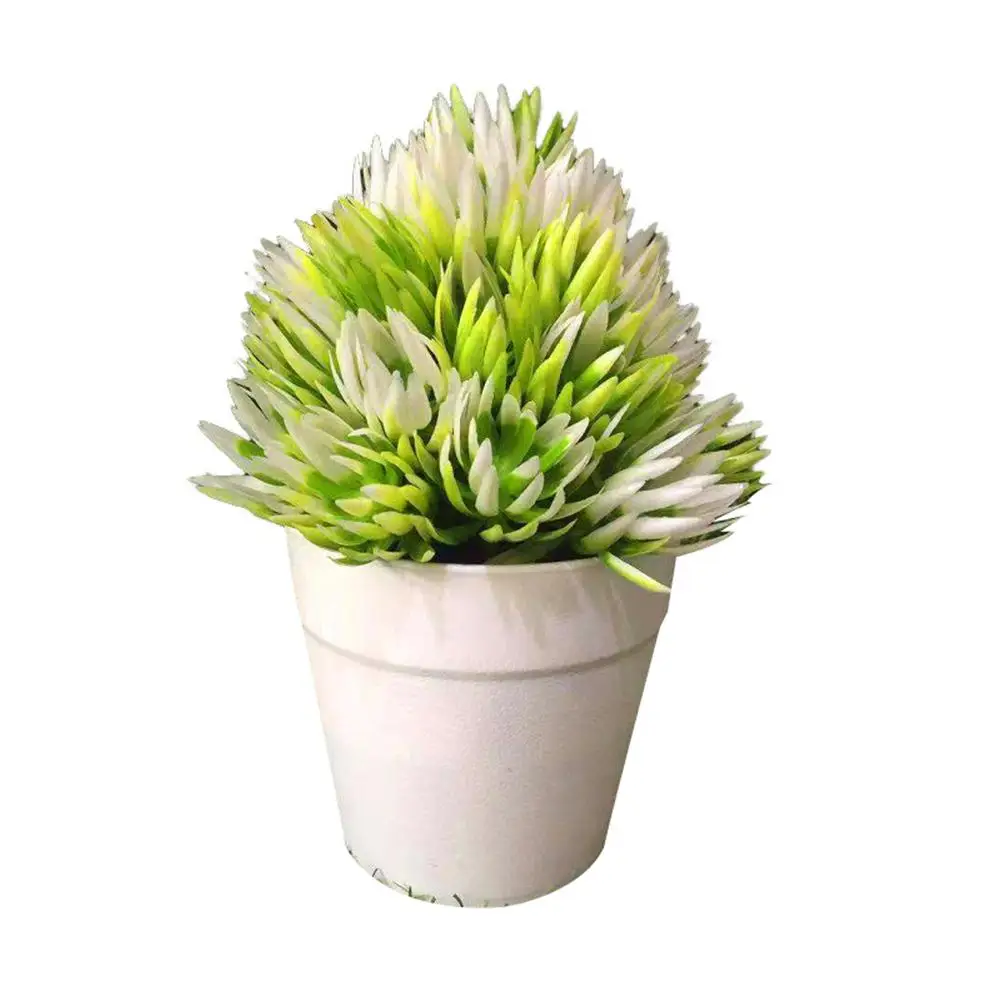 Искусственное Горшечное растение бонсай Пластик украшения цветочного горшка