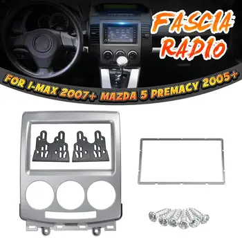 

2 Din Car Radio Fascia Fascias Panel Frame CD DVD Dash Audio Interior Cover Trim For FORD i-Max 2007 + For MAZDA 5 Premacy 2005+