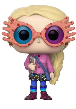 

Luna Lovegood with Glasses 10cm Vinyl Doll Action Figure Collection Model Toys