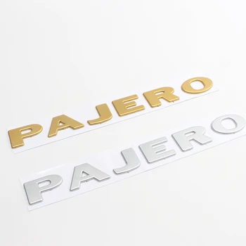

1pc For Mitsubishi PAJERO V31 V32 V33 V43 ABS 3D Stickers Car Styling Rear Trunk Tailgate Emblem Badge Decals Auto Decoration