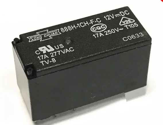 10 шт./лот реле 888H-1CH-F-C-12VDC