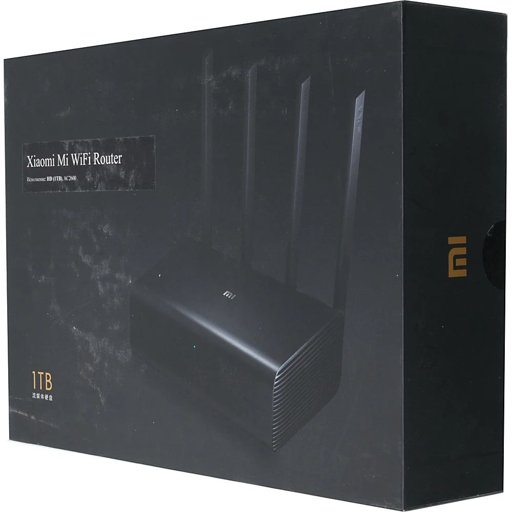 Роутер беспроводной Xiaomi Mi WiFi Router(HD) AC2300 10/100/1000BASE-TX черный