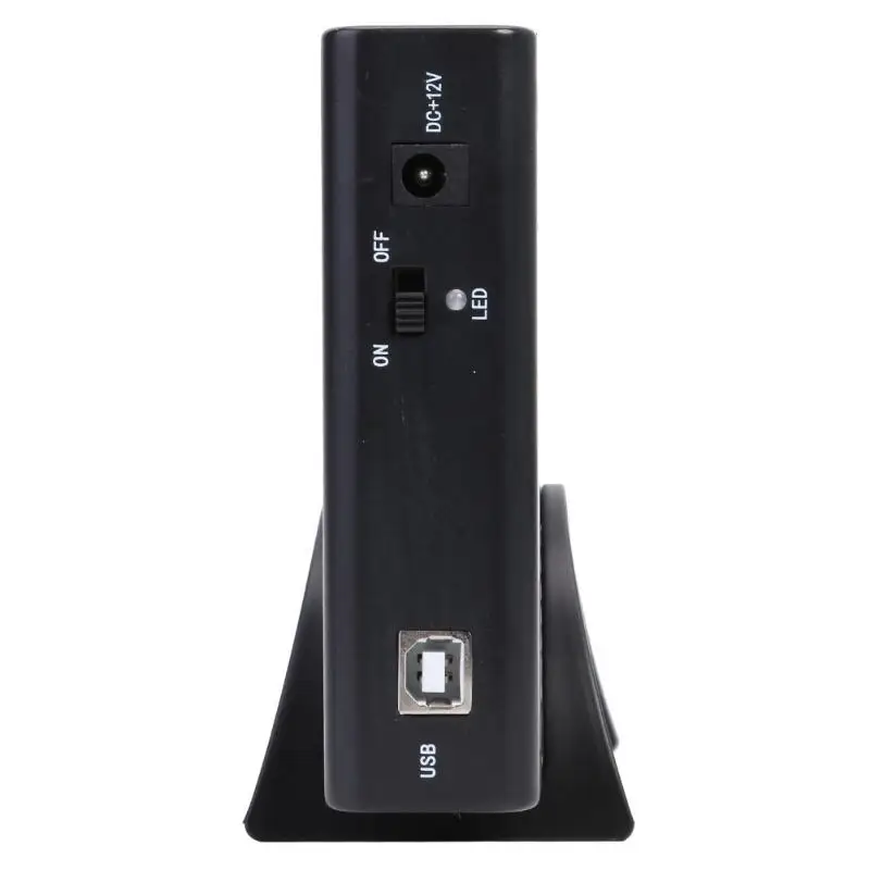 Чехол Vktech с жестким диском USB2.0 на SATA 3,5 дюймов внешняя крышка жесткого диска из алюминиевого сплава 480 Мбит/с для Windows 98/ME/2000/XP/7