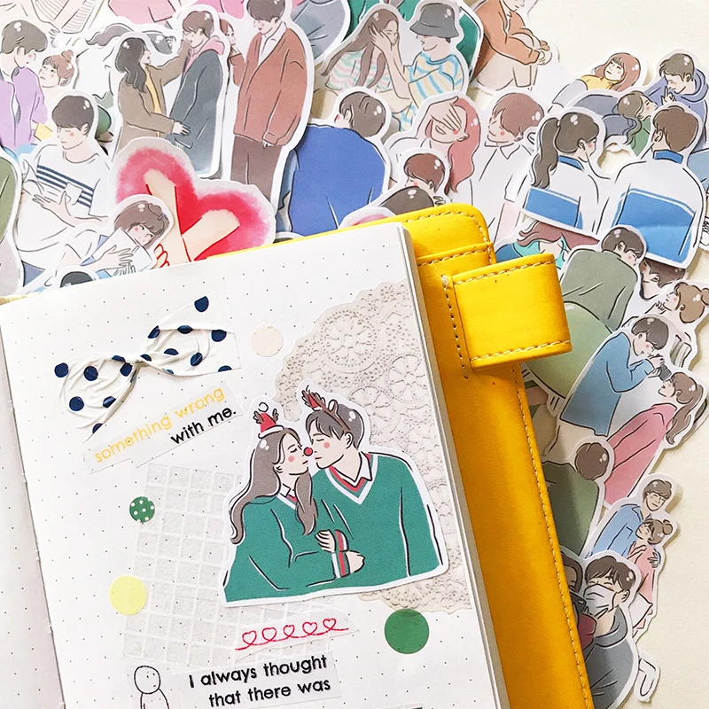 

42pcs Couple Love stickers/Scrapbooking Stickers /Decorative Sticker /DIY Craft Photo Albums