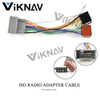 

12-029 ISO Radio Adaptor Loom Lead Select-Models for-HONDA 2008+ (select models) Wiring Harness Wire Cable Plug Adaptor Stereo