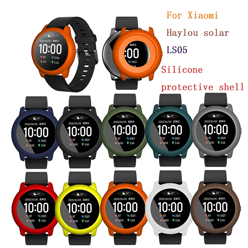 

Case Cover For Haylou Solar LS05 Smart Watch TPU Soft Silicone Protector Frame Soft Protect Shell For Xiaomi Haylou Solar LS05
