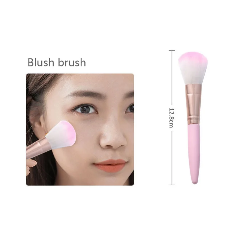 5pcs/set Makeup Brush Set Loose Powder Brush Eyeshadow Brush Smudge Brush Makeup Tools