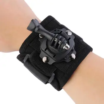 

Freeshipping Gopro Accessories 360 Degree Rotating Wrist Hand Strap Band Tripod Mount Holder For GoPro Hero 4 2 3 3+ SJ4000