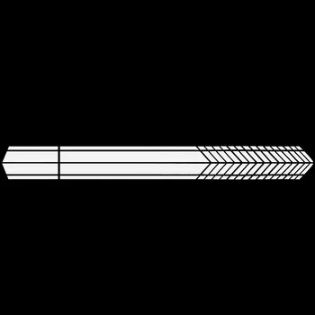 

Waterproof Car Stickers DIY Long Stripe 2.1M/6.9ft Body Racing Side Auto