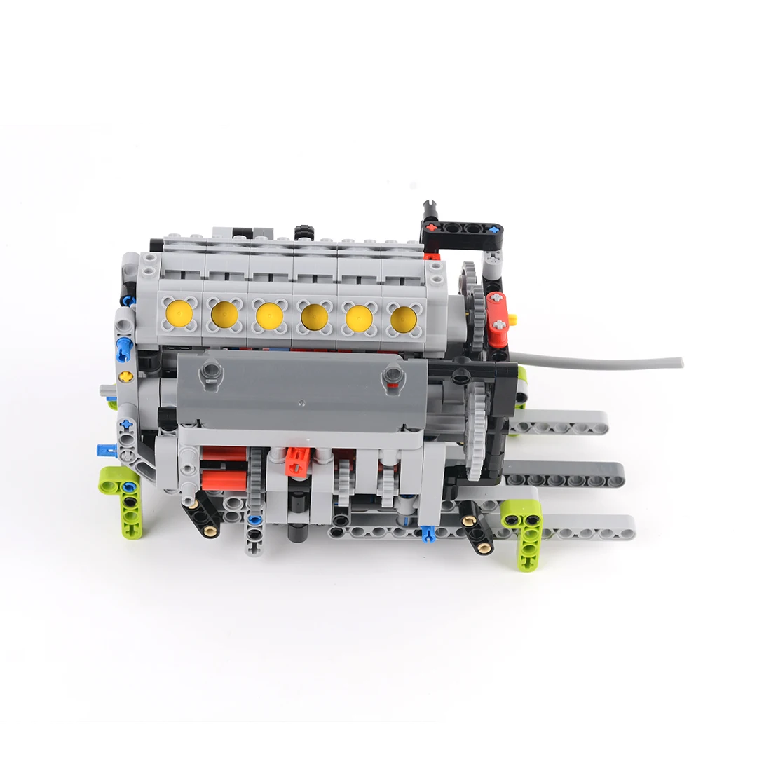 Новинка 516 шт V12 интегрированный модуль двигателя MOC маленький строительный блок для сборки модели для мальчиков рождественские подарки