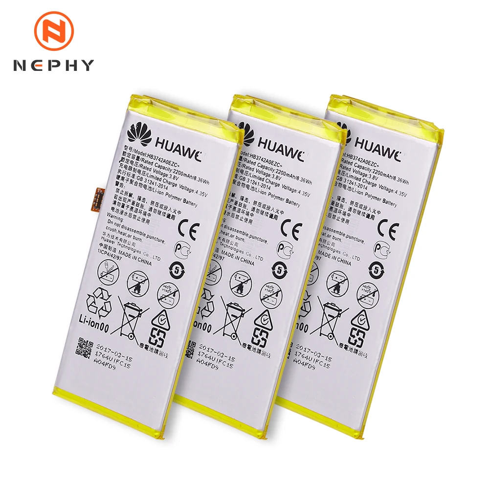 Батарея для Huawei P8 Lite P9 honor 7 Y5 II HB3447A9EBW HB3742A0EZC+ HB366481ECW HB494590EBC HB4342A1RBC Замена Бесплатные инструменты