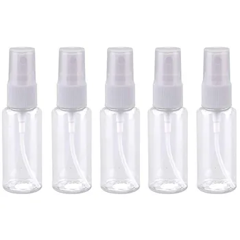 

5pcs Transparent Empty Spray Bottles 200ml Plastic Mini Refillable Container Empty Cosmetic Containers #R20