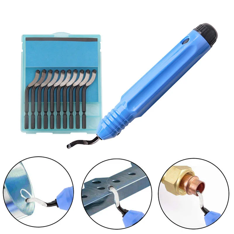 DIY Hand Burr Trimming Knife Edge Cutter NB1100 Deburring Handle Copper