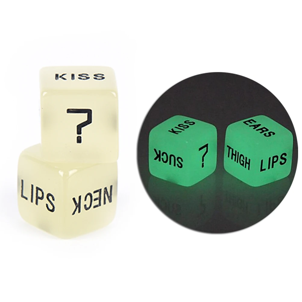 2pcs/set Funny Sex Dice Sex Products Punishment Sexy Romance Love Humour Gambling Erotic Craps Pipe Funny Toy Adult Games