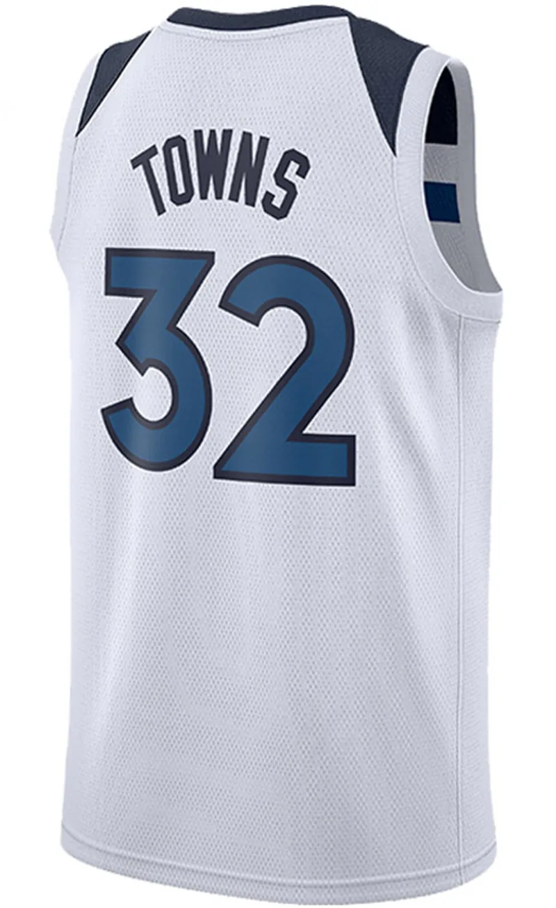 25 Derrick Rose JERSEY 22 Wiggins 23 Jimmy Butler 32 трикотажные изделия Karl-Anthony Towns - Цвет: 2018 new