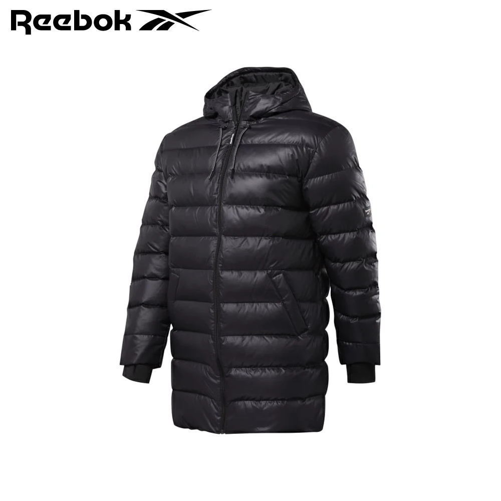 Мужская куртка Reebok Down Long Padded Hooded FZ DY6007|Куртки| |