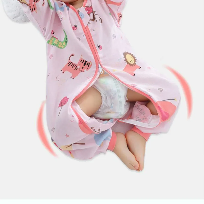New Newborn Cute Cartoon Sleeping Bag Infant Long Sleeve Stroller Bed Swaddle Blanket Wrap Bedding Children's Warm Sleeping Bag