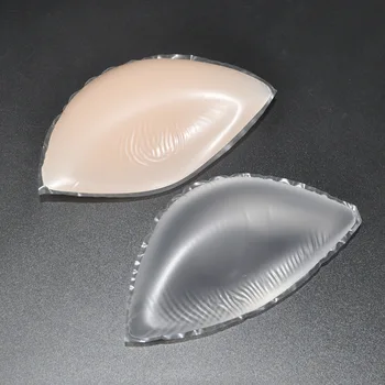 

180g Breast Plate Bras Inserts Transparent Breast Push Up and Firming Soft Silicone Invisible Boobs Push-up for Bikini Swinsuit