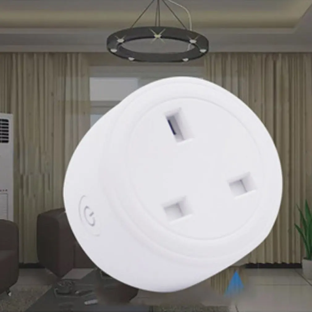 Интеллектуальная многофункциональная Голосовая розетка умная розетка Wifi конверсионная вилка профессиональная компактная вилка Великобритании