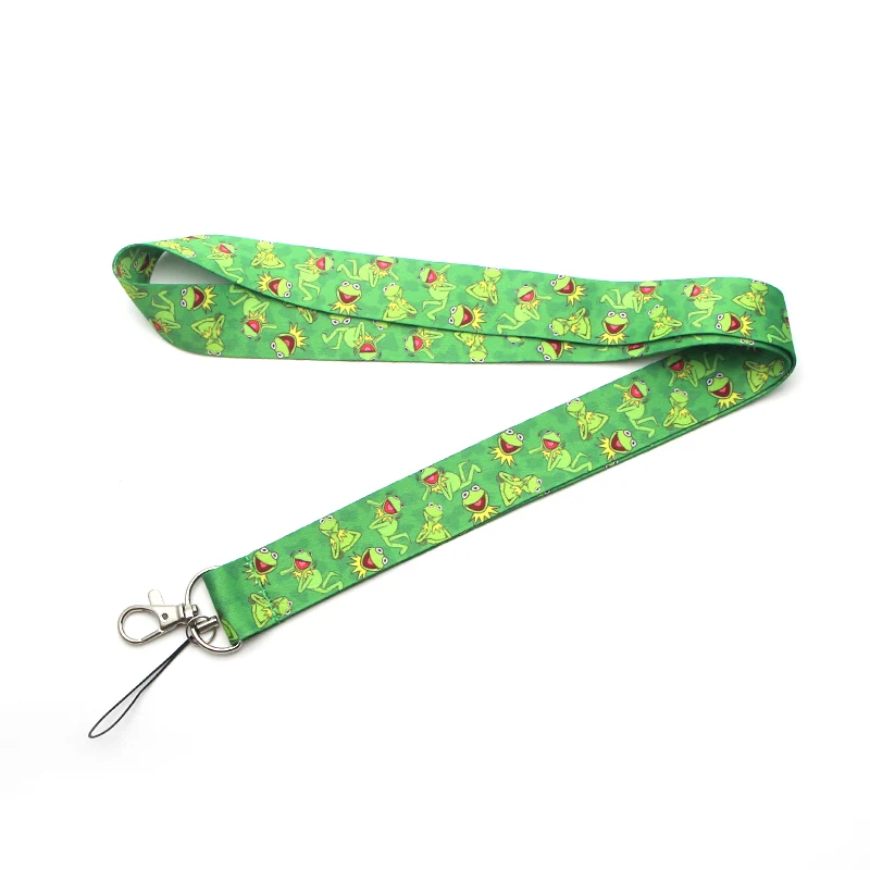 

Kermit the frog style Multi-function Mobile Phone Strap Tags Neck Lanyards for keys ID Lanyards Badges Neck Straps webbing E0552