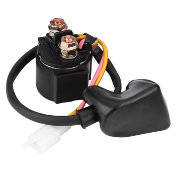 

Brand new aftermarket Black starter solenoid relay for Honda TRX400EX TRX300 ATC GY6 50cc-125cc ATV