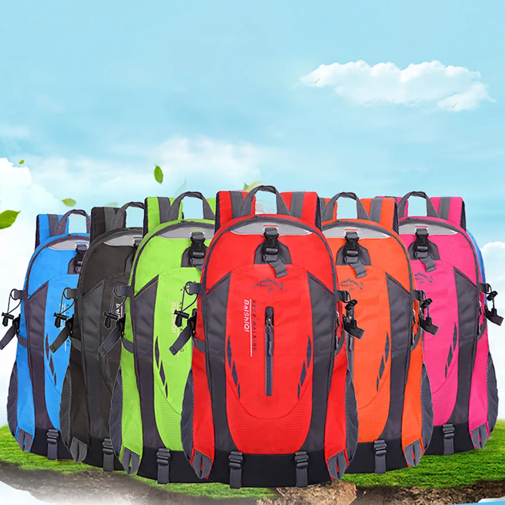 Дизайн сумка для занятий спортом на улице, сумка для верховой езды профессии Альпинизм функциональный рюкзак Для мужчин женские сумки Bolsas Пеший Туризм путешествие сумка 35L A1