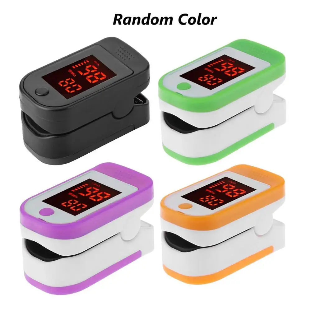 

Finger Clip Oximeter Portable Plastic Medical Heart Rate Monitor Fingertip Blood Pulse Display Fingertip