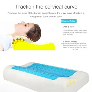

Memory Foam Bedding Pillow Neck Protection Slow Rebound Shaped Maternity Pillow For Sleeping Orthopedic Pillows