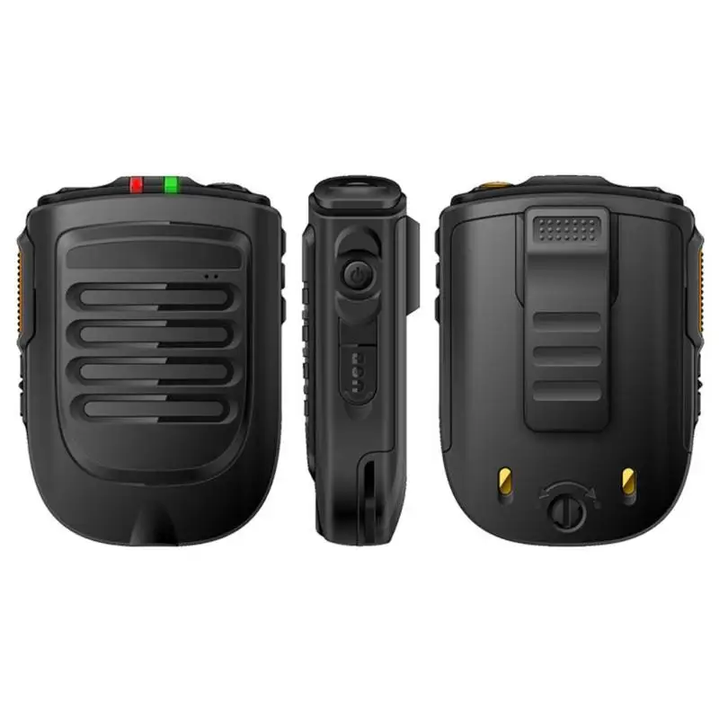 UNIWA BM001 Walkie-talkie беспроводной PTT Bluetooth ручной динамик микрофон с использованием эргономичного дизайна прочный для POC Walkie Talkie