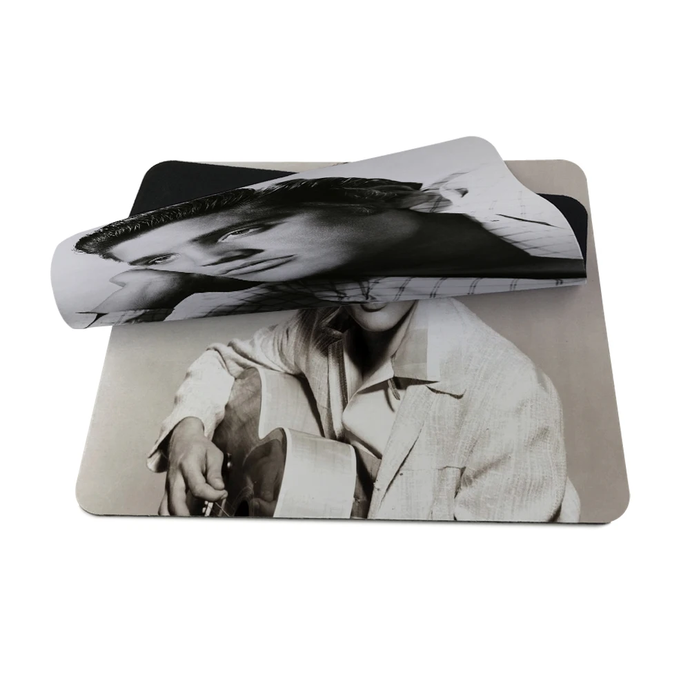 

Selling Luxury Print One Piece of Design Elvis Presley Unique Style Laptop Gamer Gaming Optical Laser Non Slip Mouse Pad