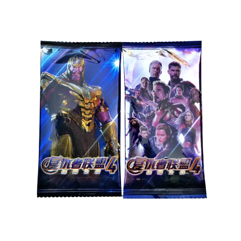 Avengers End Game Boards Shining Cards Table Card Flash Collections Marvel Legends Figure Super Heroes 240pcs/box Avengers End Game Boards Shining Cards Table Card Flash Collections Marvel Legends Figure Super Heroes 240pcs/box