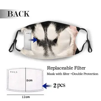 

protective mask with filter Choke Your Face My Husky Huskie anti dust PM2.5 reuse adult teen child girl