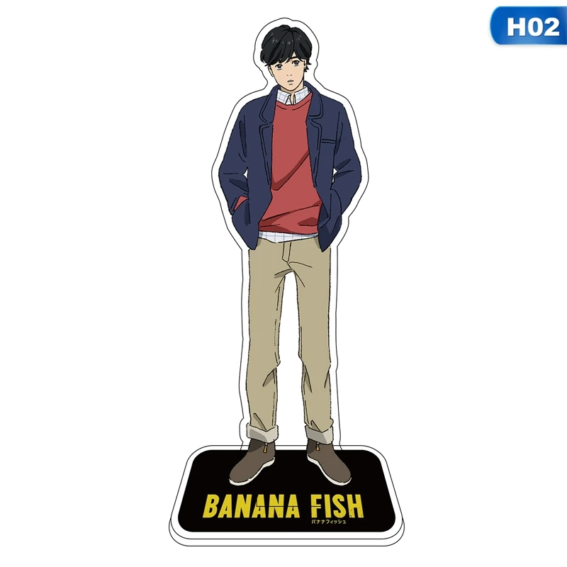 Anime Bananenfisch Esche Okumura Eiji Paare Acryl Stand Figur Display15cm #g 