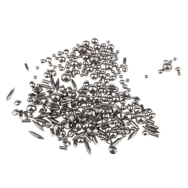 2 Lb. Stainless Steel Tumbling Media Shot Jewelers Mix 4 Shapes Tumbler  Finishing (2.5 FRE)