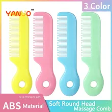 YANUO – ensemble de peignes pour bébé, brosse à cheveux doux et doux, en plastique ABS, dessin animé, antistatique, pour fille mignonne, 1 pièce 