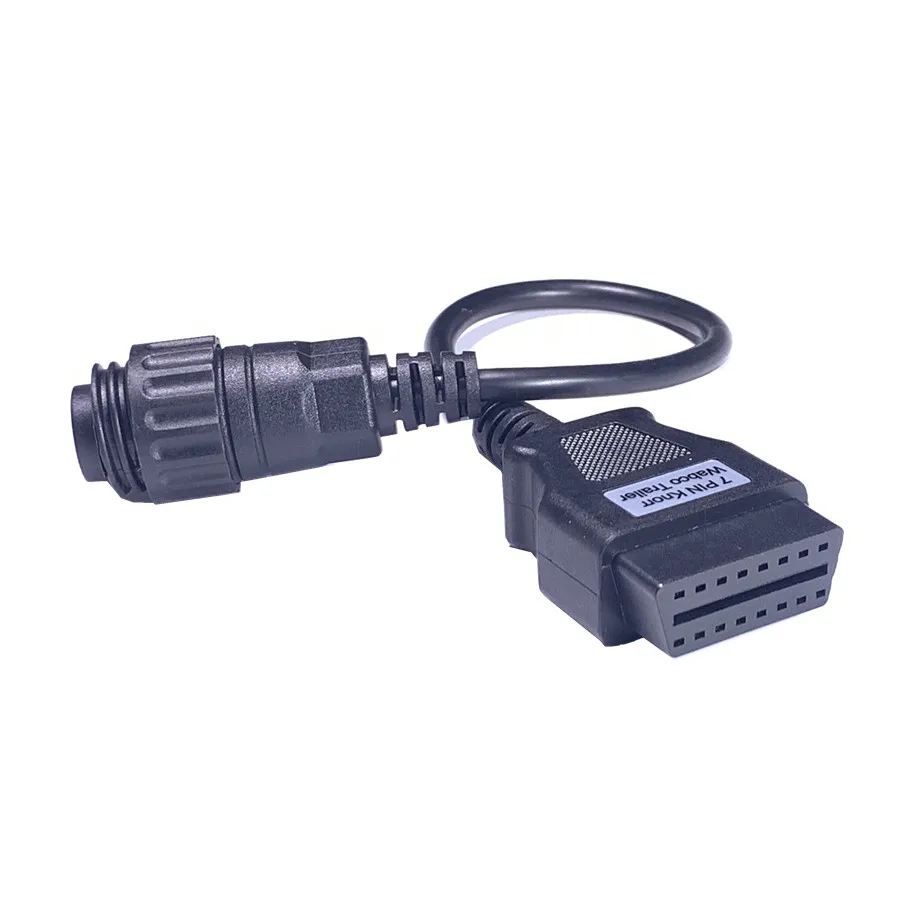 Кабель преобразователь Knorr Wa bco 7 PIN 7pin к OBD II 16Pin для дизельных грузовиков Wabco